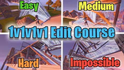 Ultimate 1v1v1v1 Edit Race Course !
