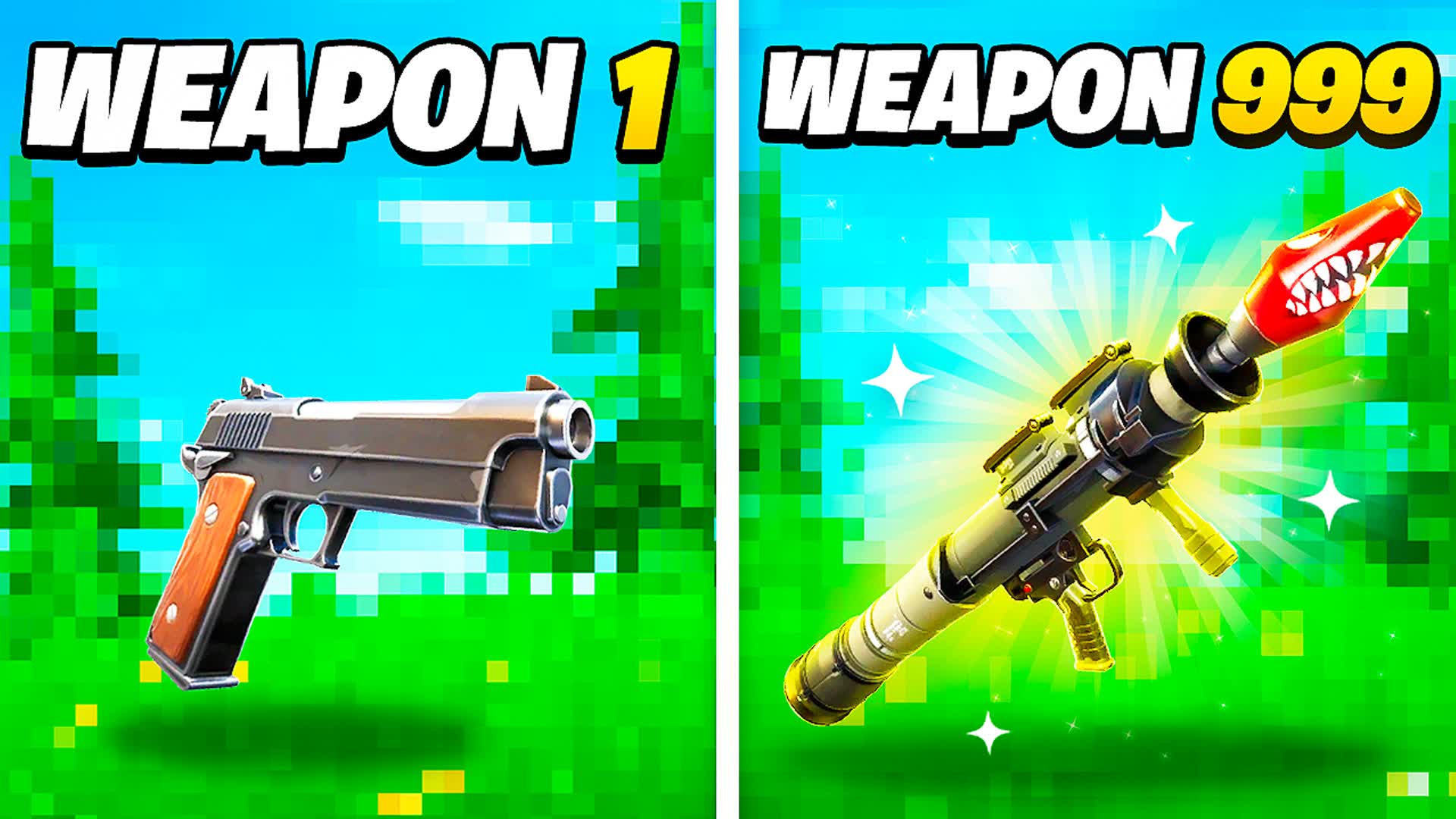 🎯 RETRO ONE SHOT GUN GAME 💾 171643177085 by zakkuzo Fortnite