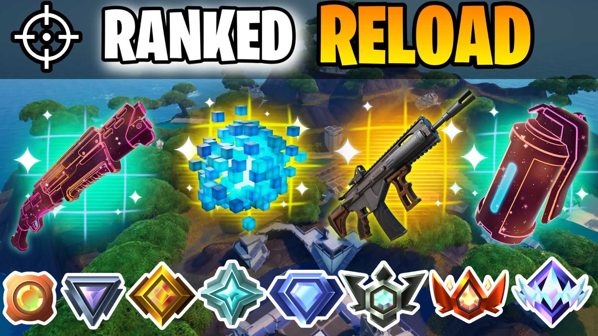 TROPICAL 1V1V1 INFINTE RELOAD RANKED 130