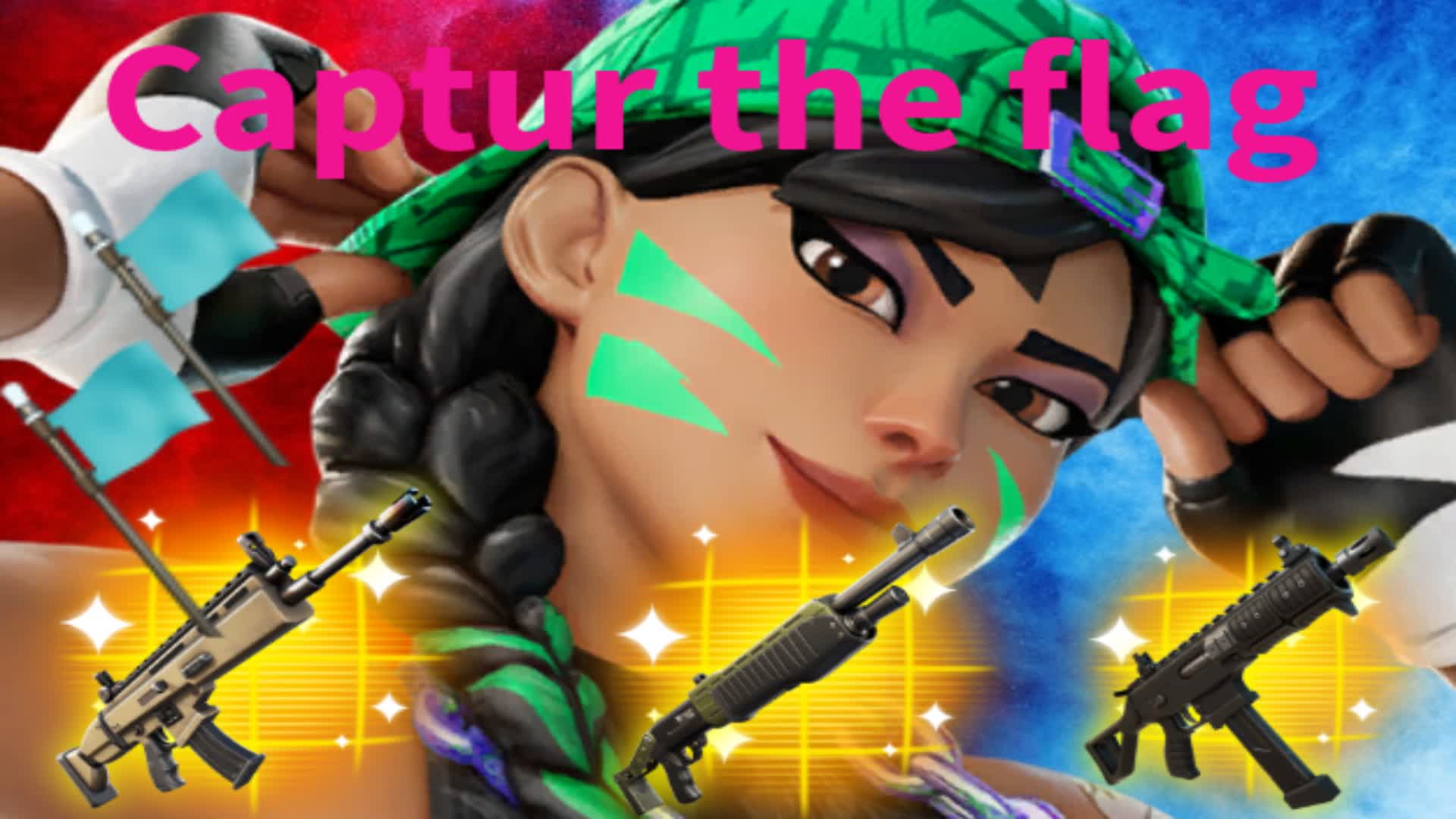 captur the flags fist person