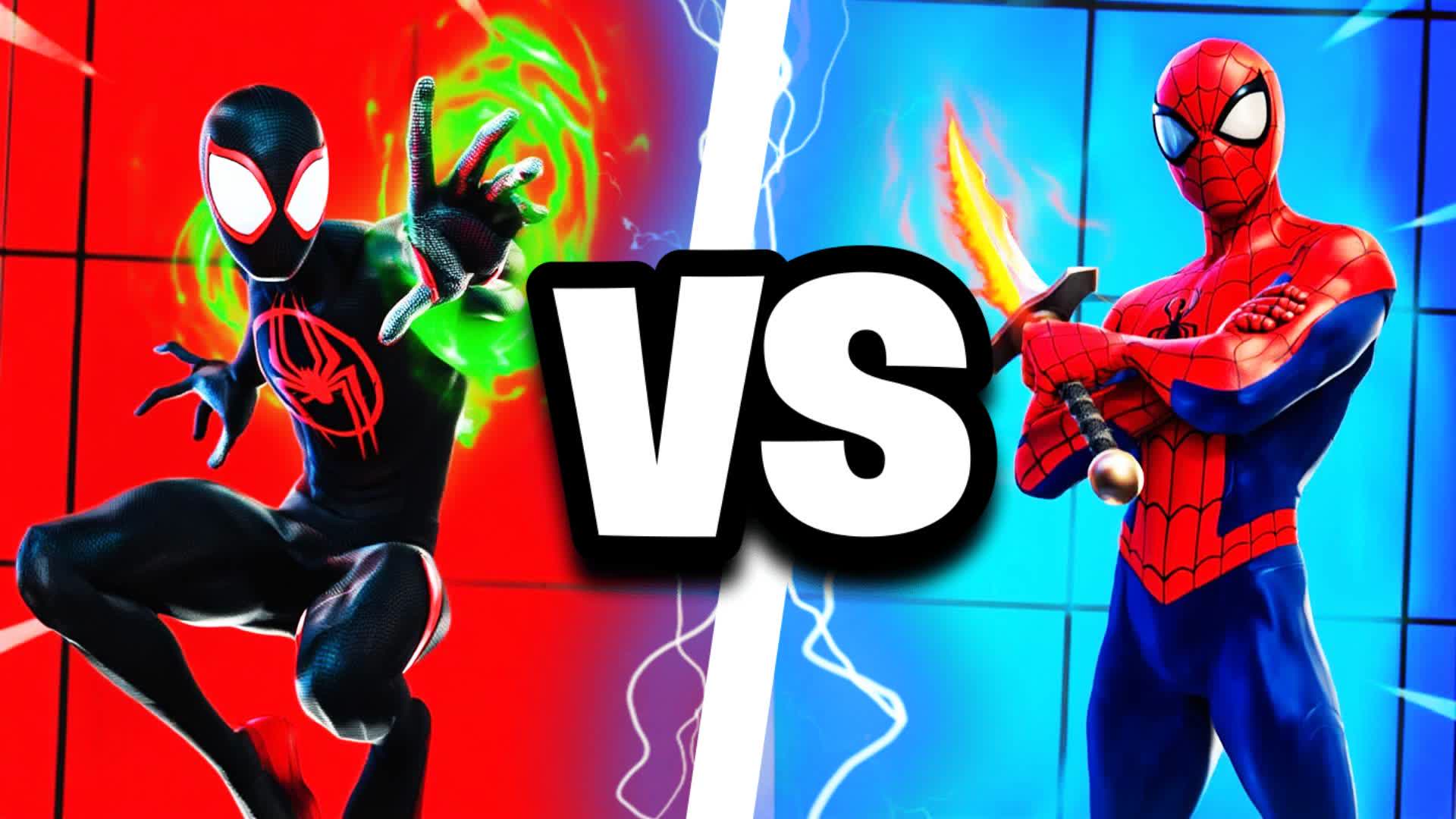 RED VS BLUE 🔴🔵スパイダーマン