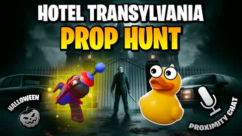 HOTEL TRANSYLVANIA PROP HUNT 🎃