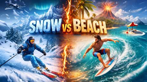 ⛄️WINTER vs BEACH 🌊 PLAYA vs NIEVE ❄️