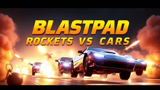 🧩 Blast Pad : Rockets vs Cars! 🧩