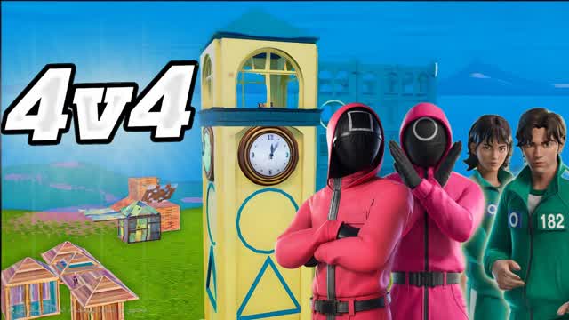 SCRIMS SQUID GAME 🌀 4V4