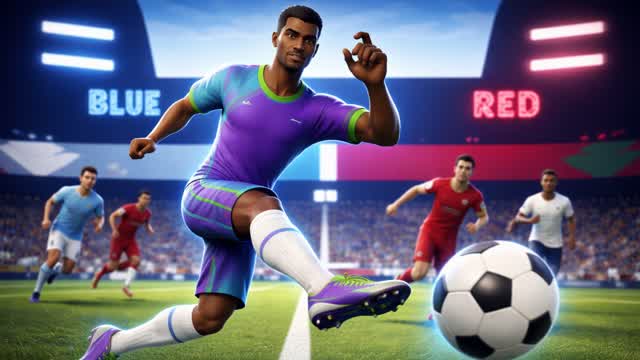 ⚽︎ FOOTBALLROYALE🔴RED VS 🔵BLUE