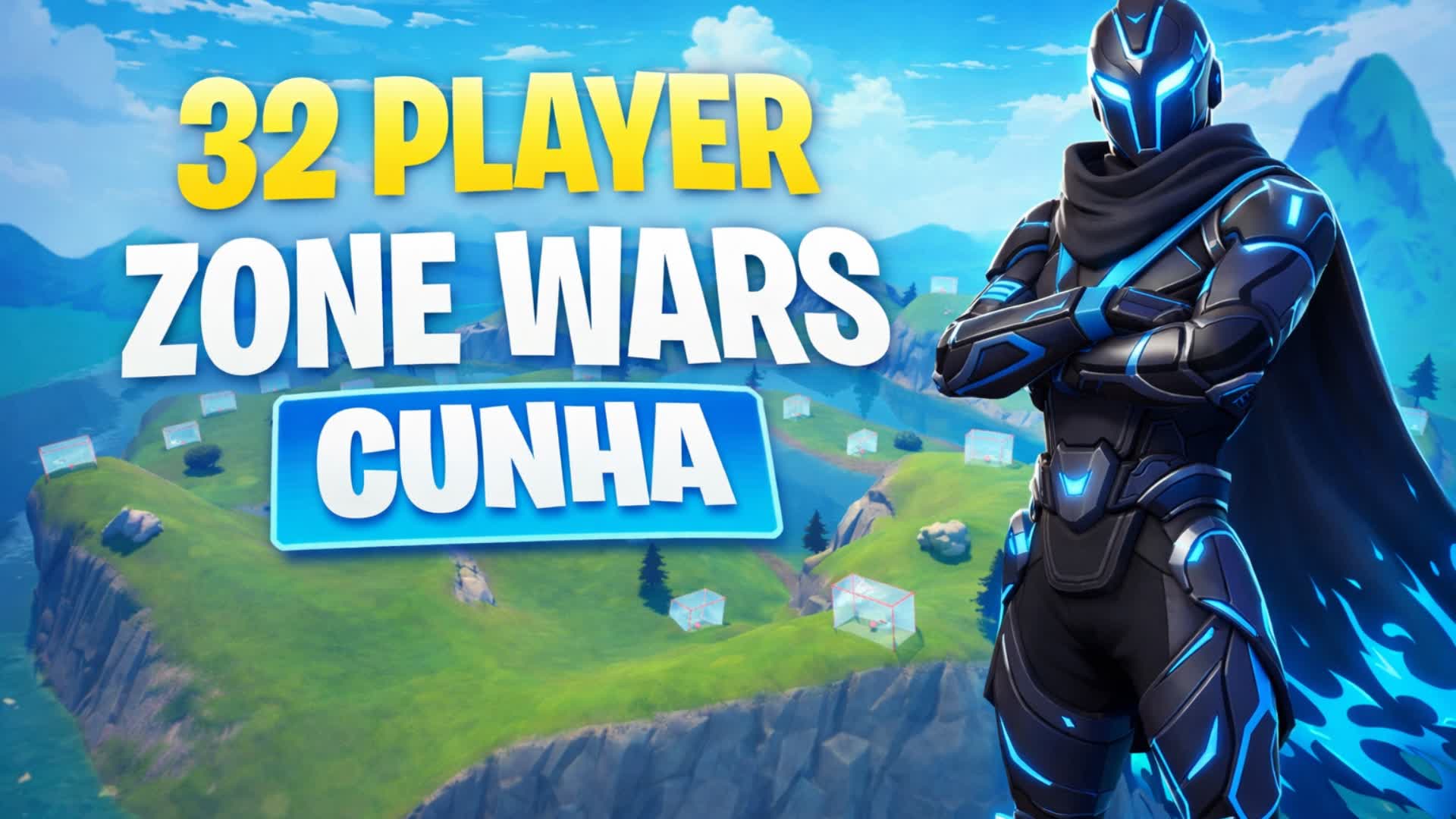 32 Player Zone Wars Cunha