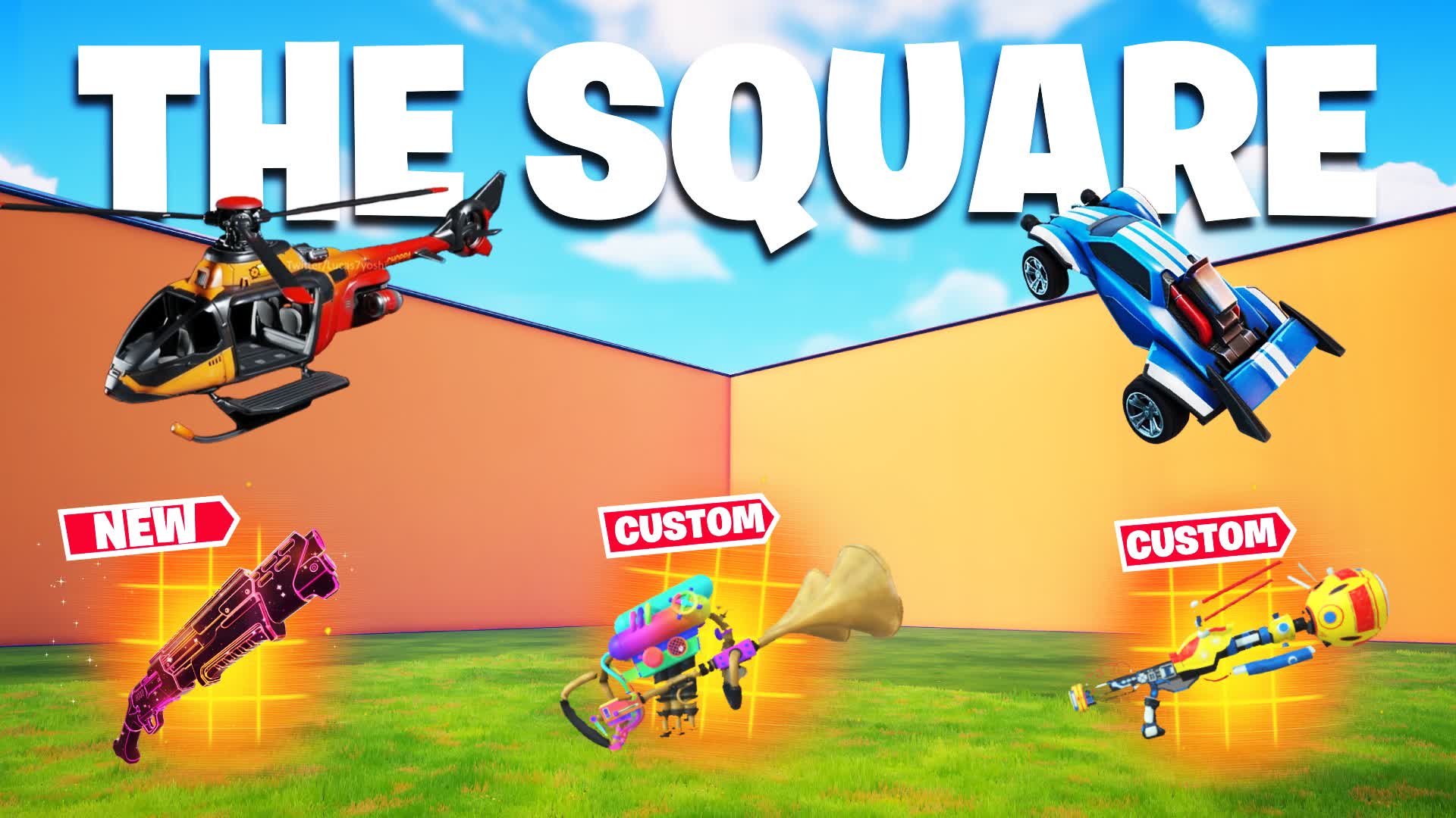 ⭐THE SQUARE FFA - ALL GUN⭐