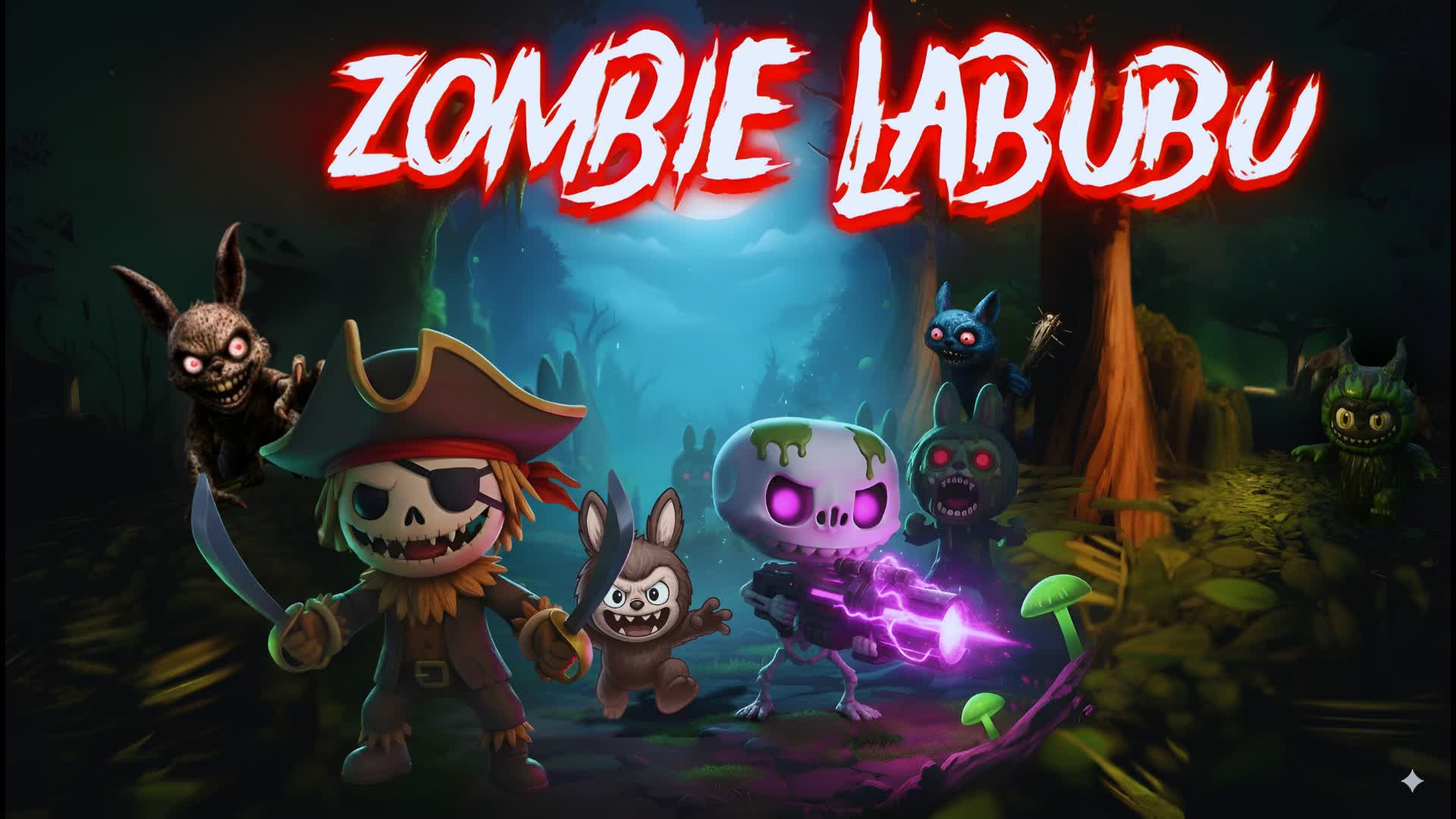 Zombie Labubu🧟‍♂️ labubus survival