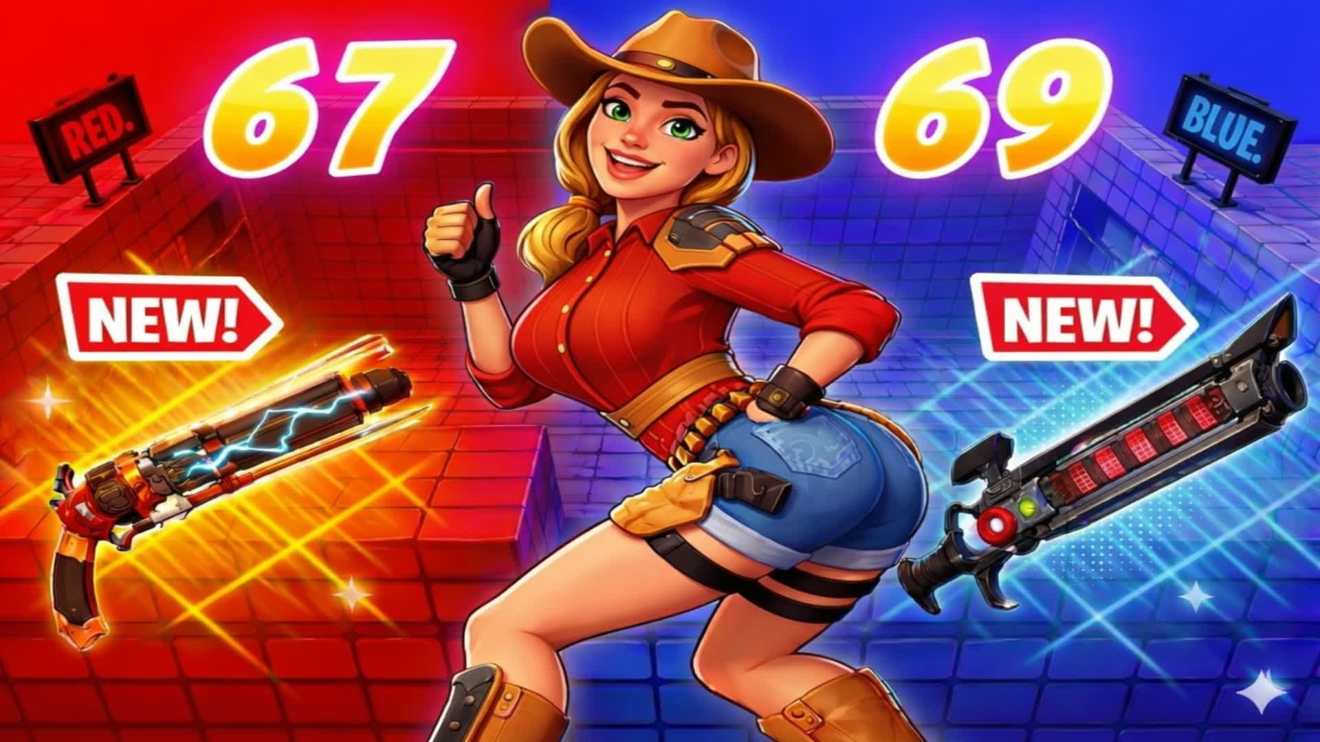 67 対 69 赤 対 青🔴🔵