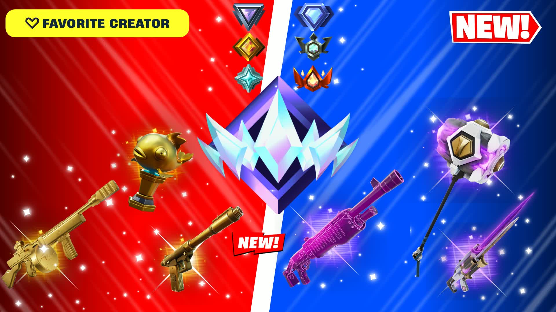 RED VS BLUE RANKED🔴🔵 — Fortnite island 7819-6777-9022 by mxvyysxd.