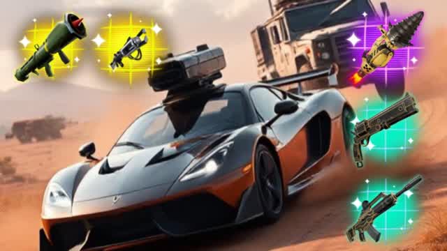 DRIVING CAR ALL WEAPONS 💥