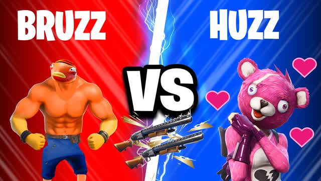 BRUZZ VS HUZZ🏆 RED VS BLUE🔴🔵