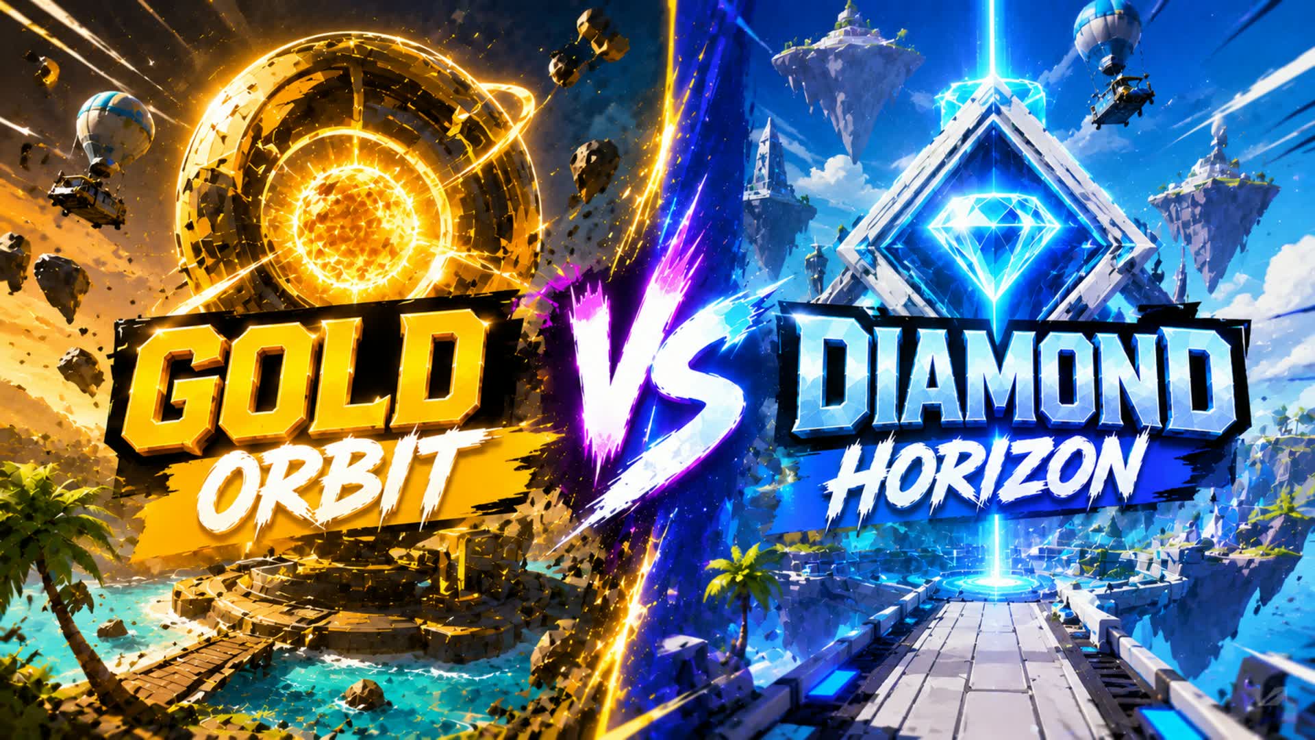 🌠 GOLD ORBIT VS DIAMOND HORIZON 💎