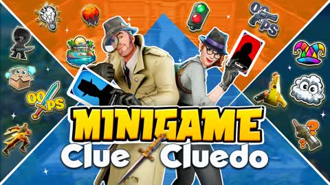 Minigame Murder Mystery Clue Cluedo