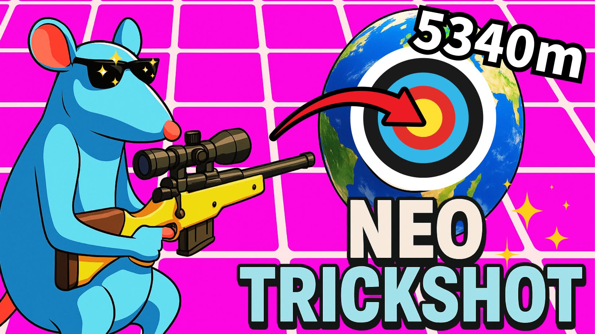 🐭NEO TRICKSHOT PARKOUR🎯100+ LEVELS