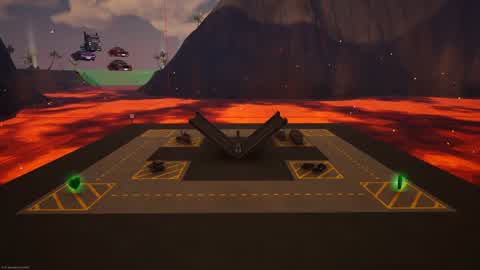 🔥 Volcanic combat battle 🌋