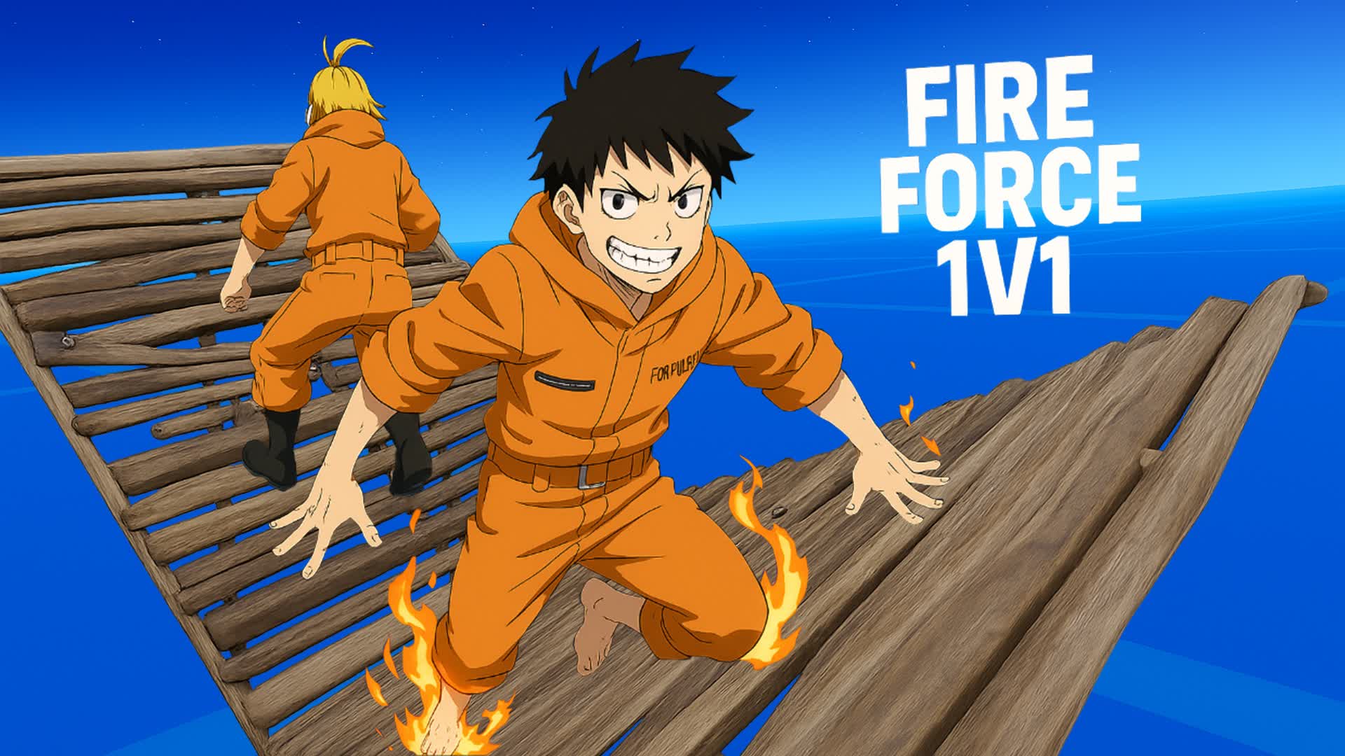 FIRE FORCE🔥1V1 (200 PUMPS)