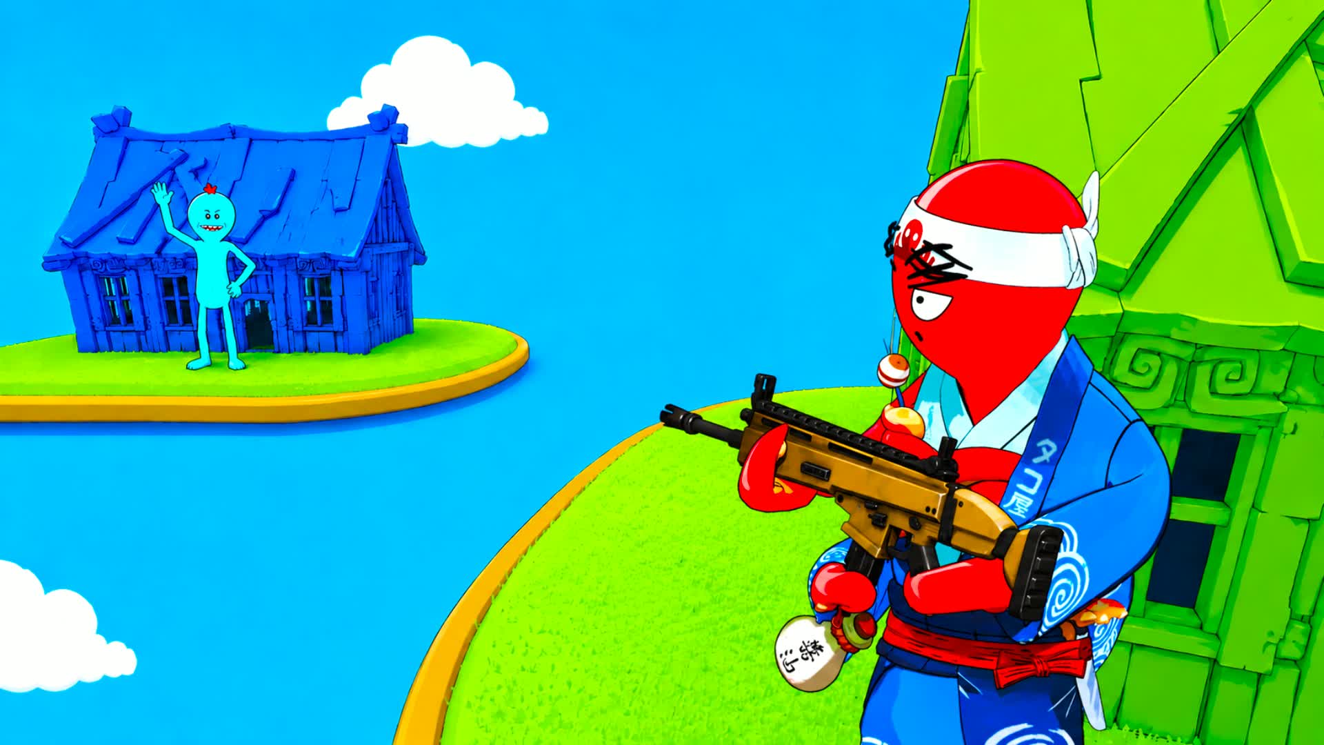 HOME WARS — Fortnite Creative Insel