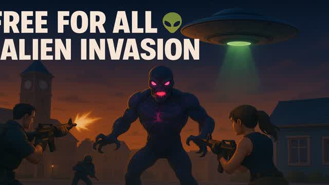 Free for all //Alien invasion