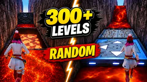 🔥Random Lava Parkour 300+🔥