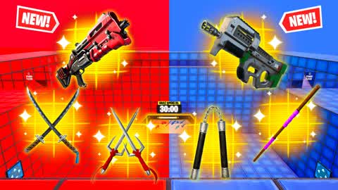 TMNT RED VS BLUE NEW WEAPONS🔴🔵