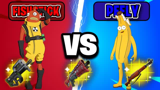 Amazing Peely Vs Fishstick OVO