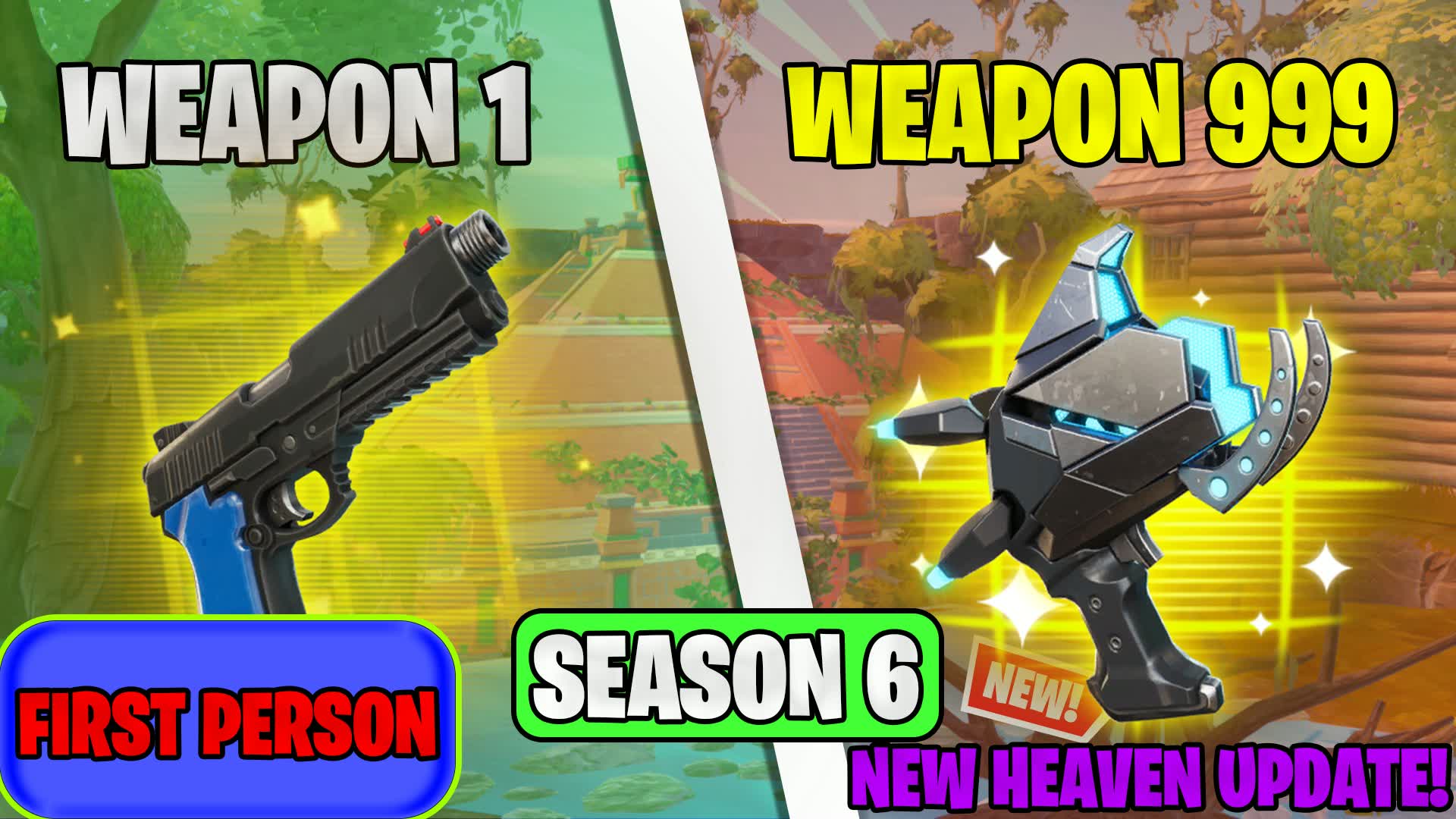 SAVE THE REALITY GUN GAME 🔫 STW 🎯 1 HP