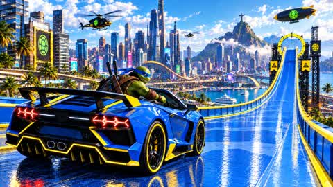 SUPER CAR GAME - RAMP