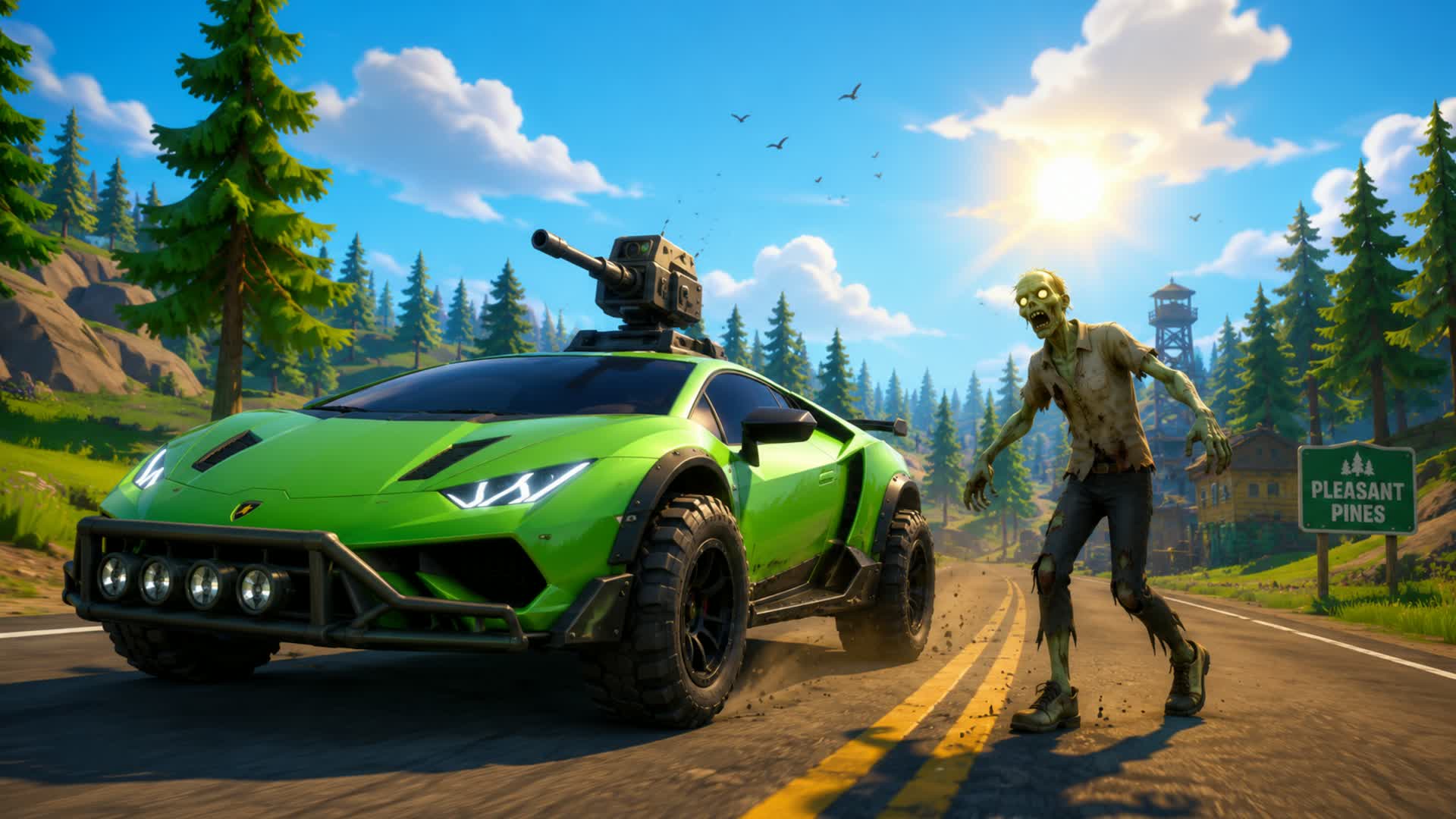 City Drive 🚗 FFA ⭐️ Zombies 🧟