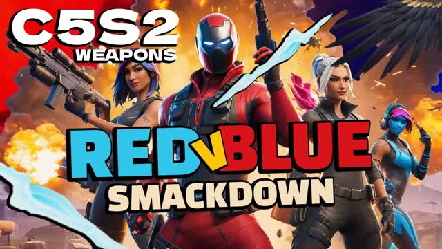 RED V BLUE SMACKDOWN 🔴🔵