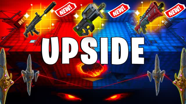 UPSIDE RED VS BLUE  🔴🔵