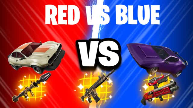 🔴CAR RED VS BLUE🔵