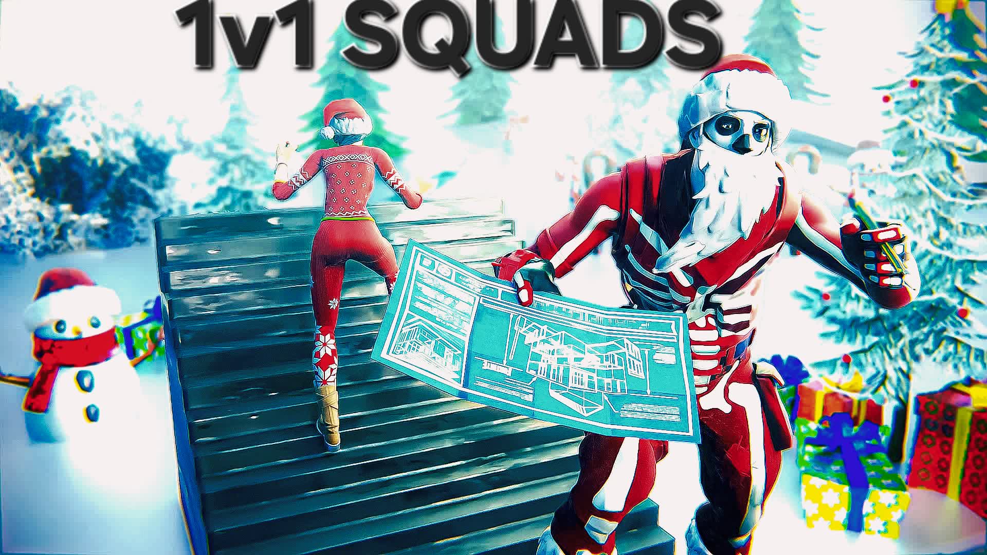 1v1 Christmas 🎅 SQUADS