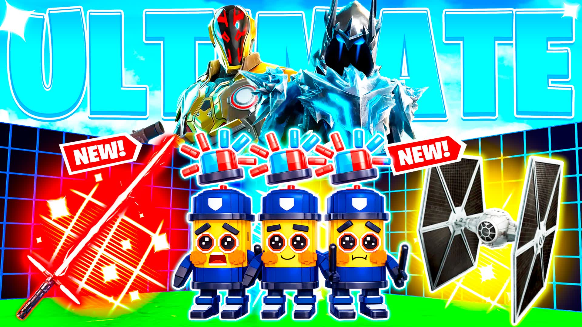 アルティメット 1v1 FFA - 全銃 & ブレインロット