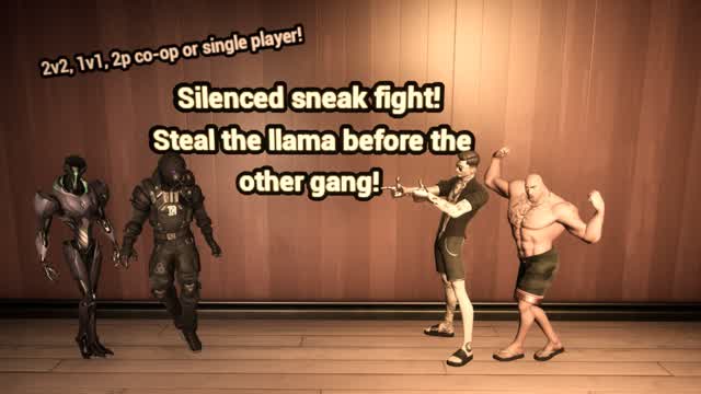 Capture 1 – 2v2 Heist, 1 round, Silenced Sneak/Fight