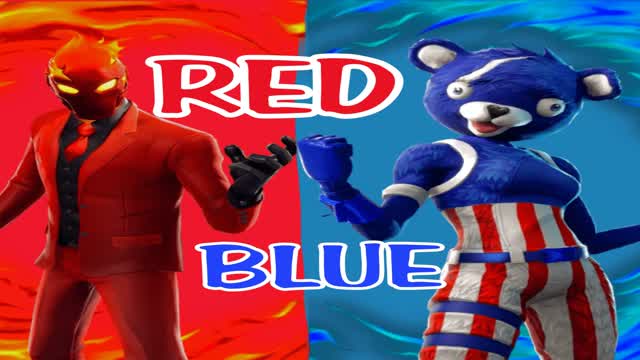 Capture 1 – RED🔴 VS BLUE🔵 Pro💯Noob