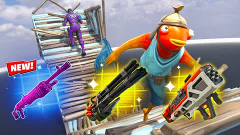 1V1 BUILD FIGHT FFA  🎯  (10 PLAYERS)