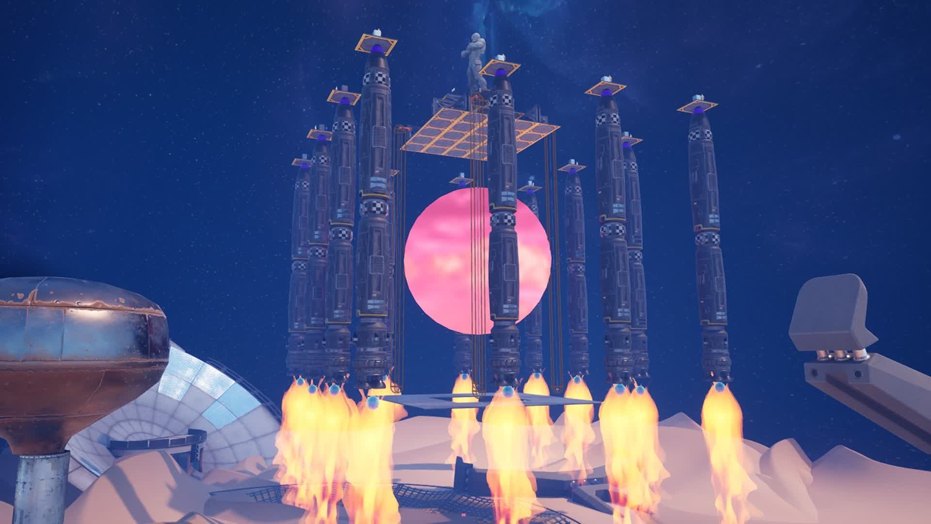 Diamond Space Pillars