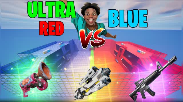 ULTRA RED VS BLUE | ALL GUNS