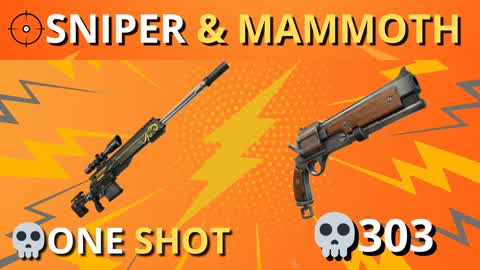 💀SNIPER & MAMMOTH ONE SHOT🎯
