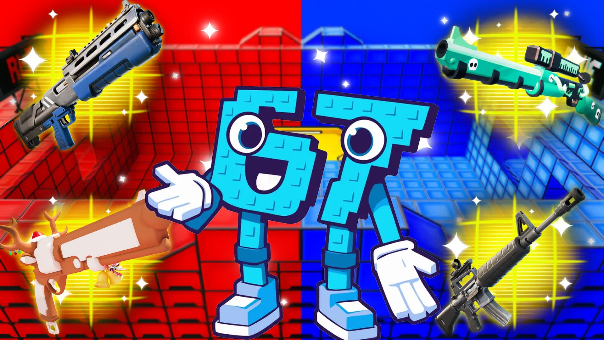 67 FFA🔵🔴RED VS BLUE🔴🔵FFA 67