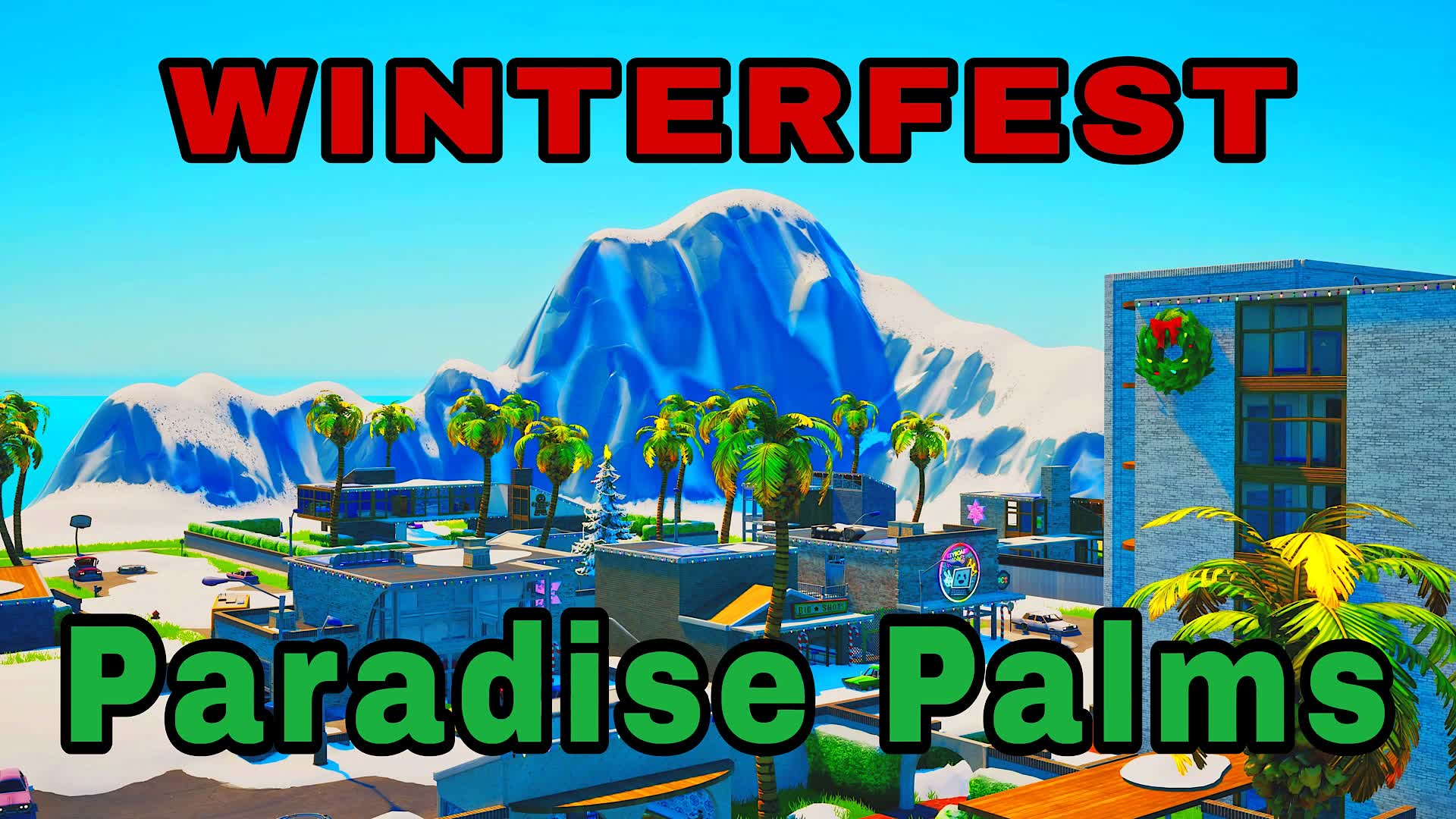 ❄️WINTERFEST PARADISE ZONE WARS ⭐️