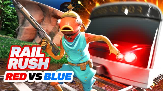 RAIL RUSH 🚂 [RED VS BLUE]