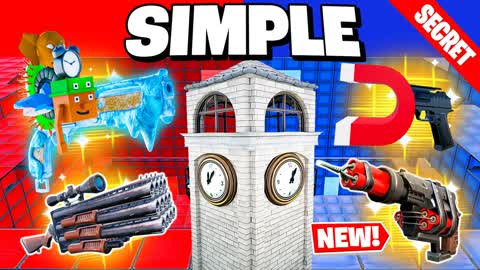 SIMPLE TILTED TOWER RED VS BLUE 🔴🔵