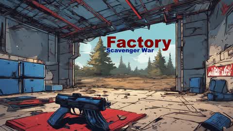 Factory Scavenger War RED VS BLUE