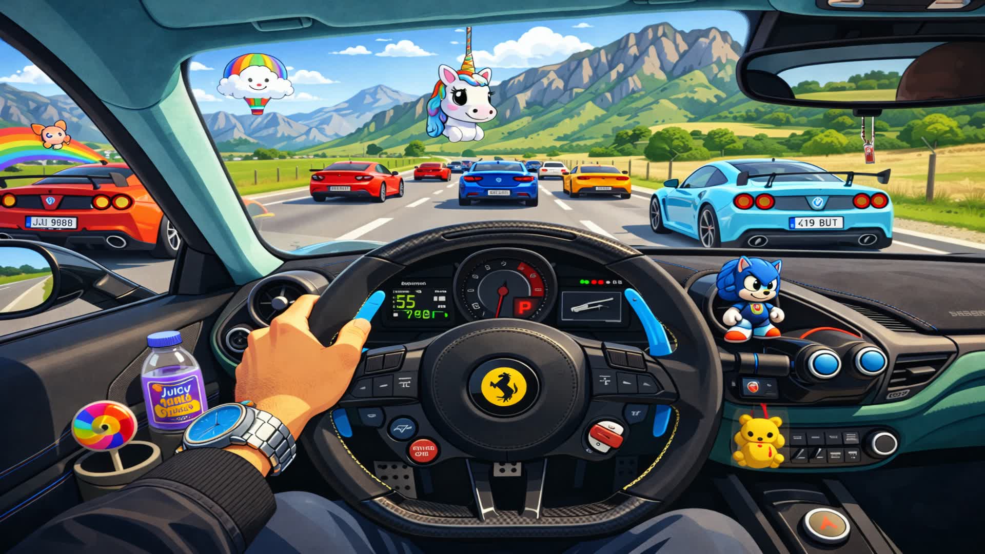 クレイジーにドライブをしよう 🚗 全員vs全員⭐