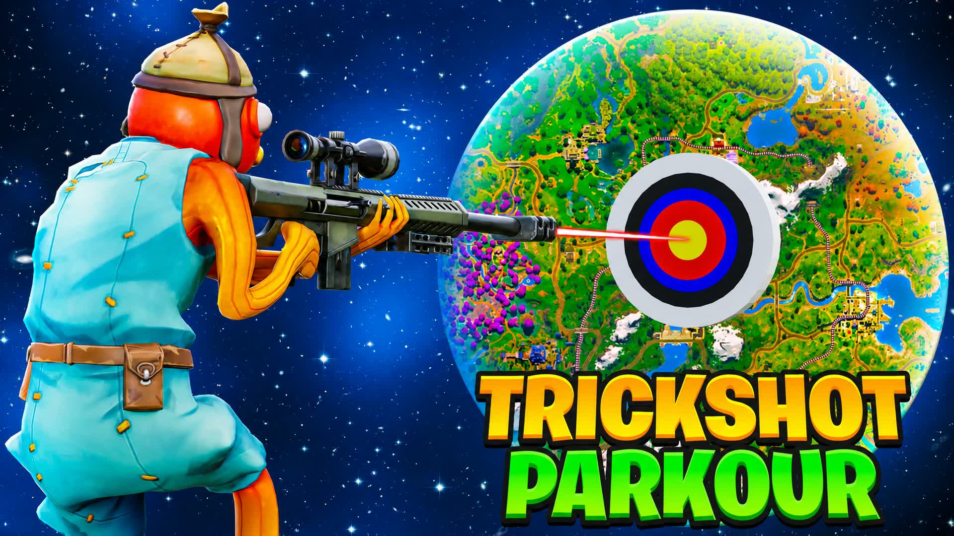 🎯 TRICK SHOT 100+ FUN🎯 (PARKOUR)
