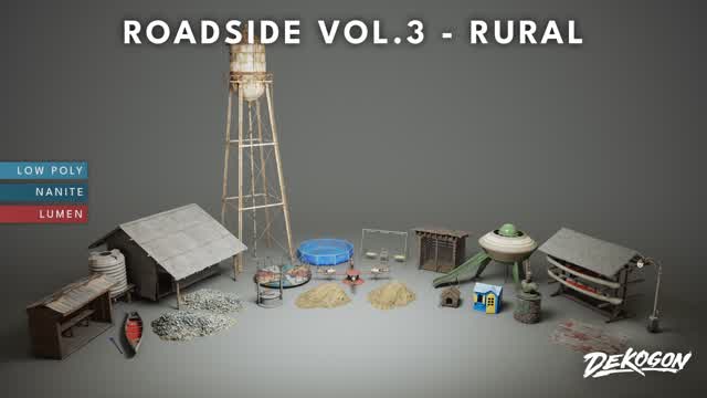 Roadside VOL.3 - Rural Props