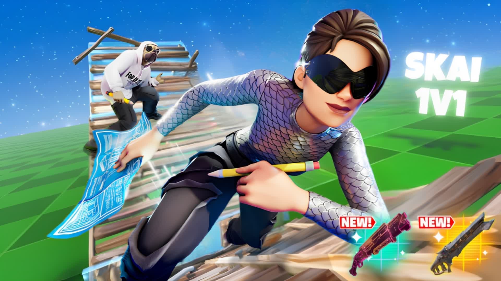 SKAI 1V1 BUILD FIGHT (200 PUMPS)
